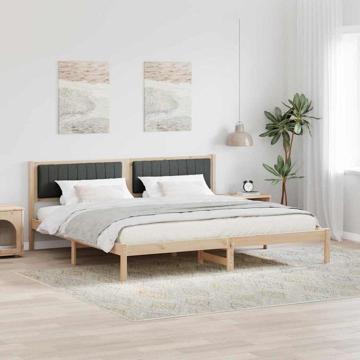 Image du produit vidaXL Holz-Bettgestell (200 x 200 cm)