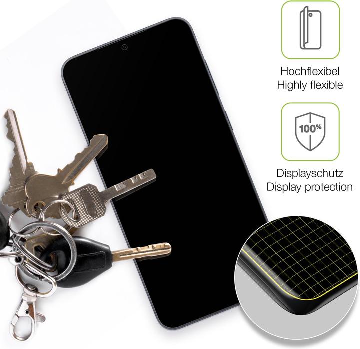 Immagine prodotto Dipos Full-Cover Pellicola Protettiva opaco (1 pz., Samsung Galaxy S25)