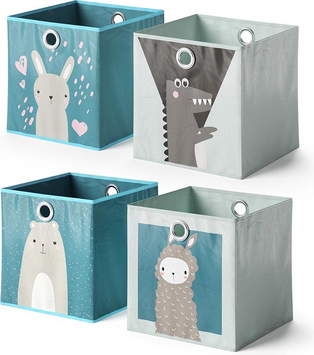 Produktbild Vicco Kinderfaltboxen (30 x 30 x 30 cm, 27 l)