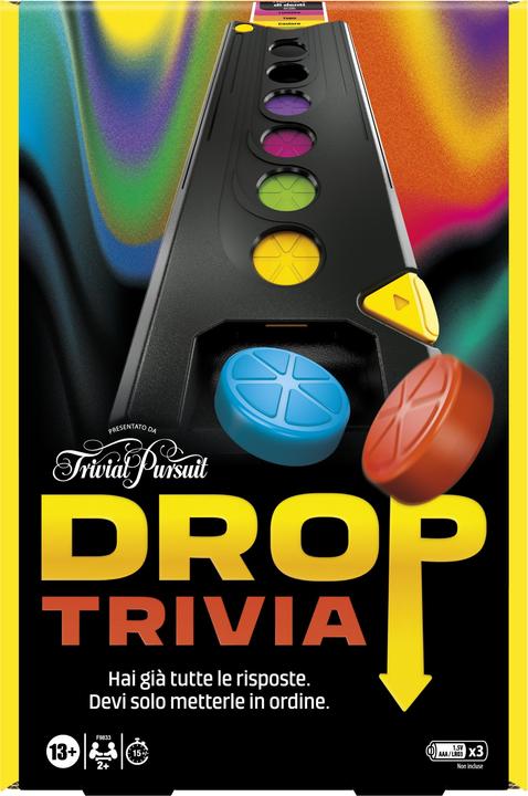 Hasbro Gaming Droppen oder Floppen, elektronisches Partyspiel von den Machern von Trivial Pursuit (German)