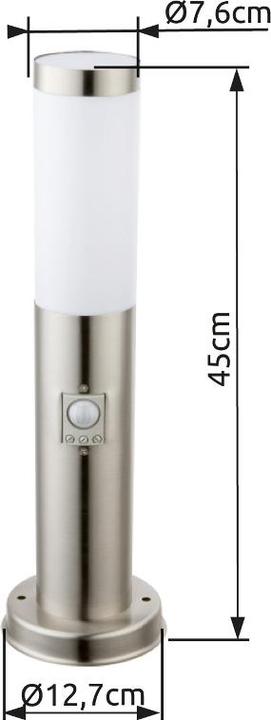 Actual product image Globo Boston outdoor light (E27, IP44)