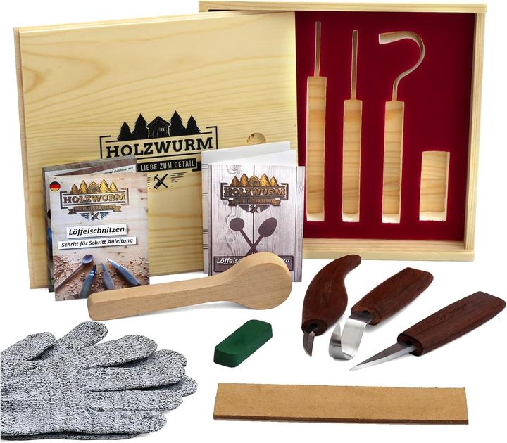 Image du produit Holzwurm Schnitzmesser Set