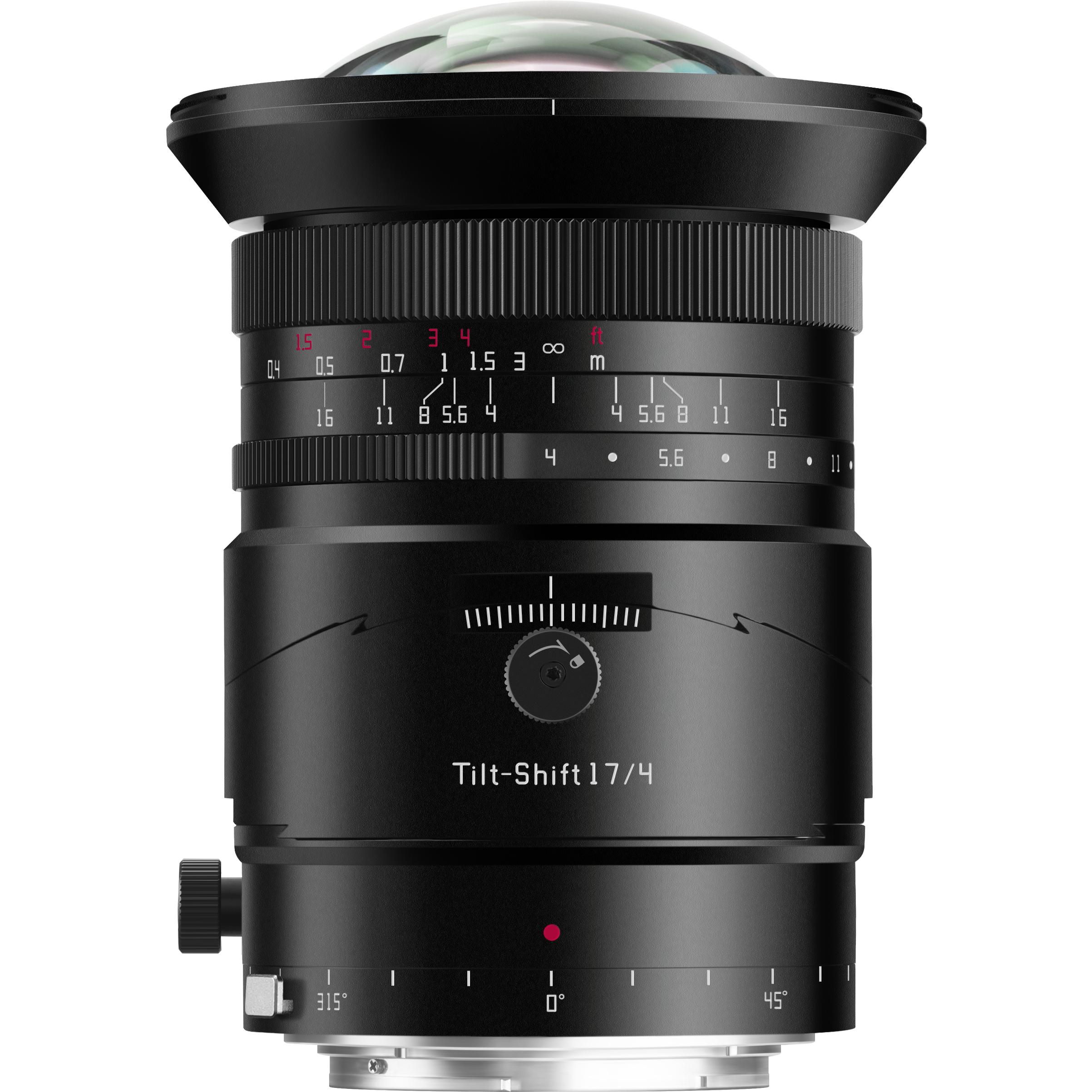 TTArtisan Tilt Shift 17mm F4 Nikon Z mount (Nikon Z, Full frame), Obiettivo, Nero