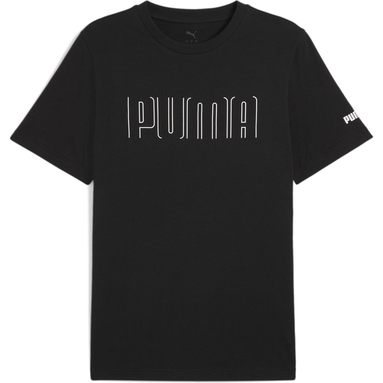 Puma, Herren, Sportshirt, SPORT Graphic Tee (XXL), Schwarz, XXL