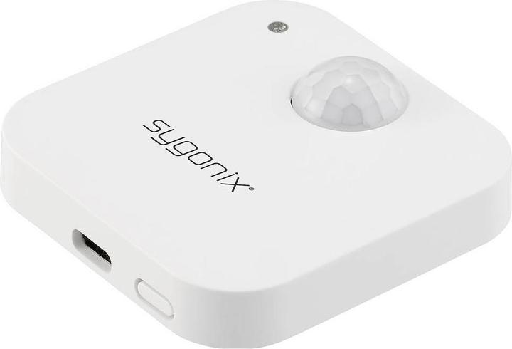 Actual product image Sygonix SY-6811312 Wall/ceiling motion detector 120° White (SY-6811312) (6 m)
