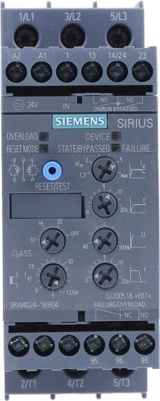 Image du produit Siemens SIRIUS SOFT STARTER, S0, 12.5A,24V AC/DC