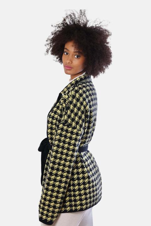 Produktbild Bellemere Sweater Two-Tone Cashmere-Merino Houndstooth (M)