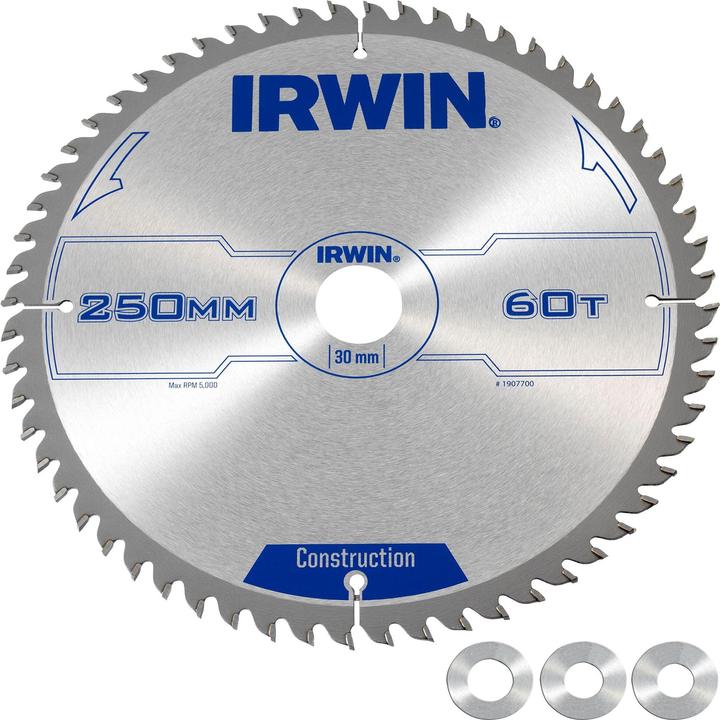 Productafbeelding Irwin 1907700 Cirkelzaagblad - hout