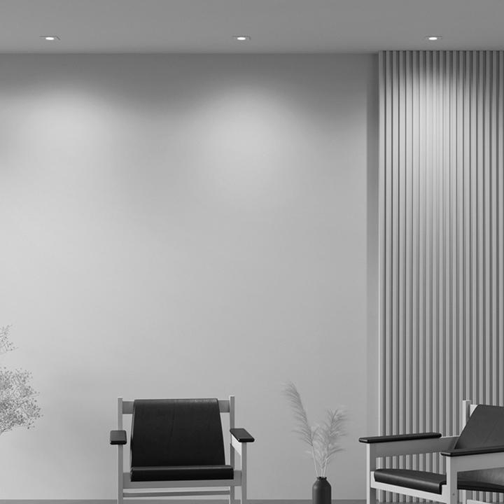 Produktbild Maytoni Atom Downlight, Einbauleuchte GU10 quadratisch Weiss (GU10)