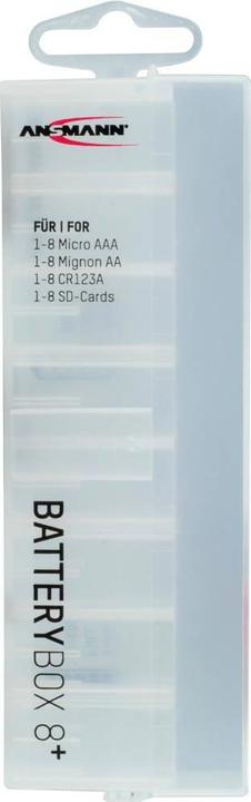 Actual product image Ansmann Battery box 8 plus