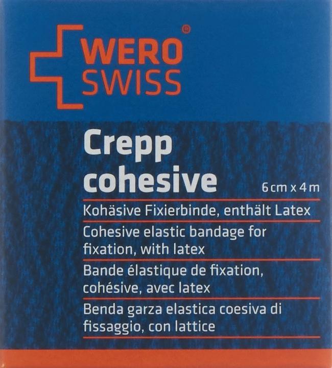 Actual product image Wero Swiss Lux K-10 Elastische Fixierbinde 4mx6cm weiss