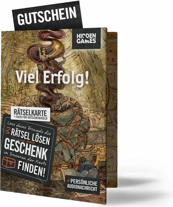 Actual product image Hidden Games The mysterious oracle of Delphi - puzzle card (German, 1 Players)