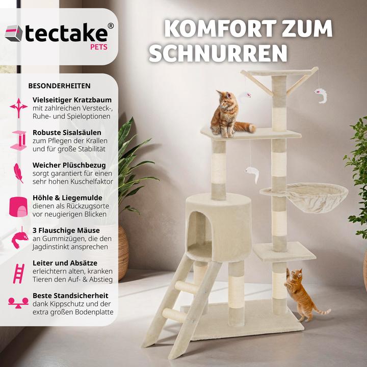 Actual product image tectake Dominik (144 cm, Beige)