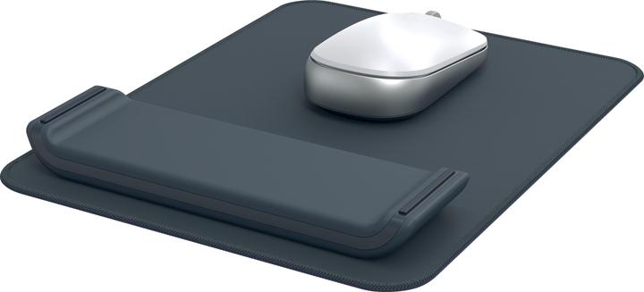 Leitz Muismat +Handgewricht Ergo fluweel grijs (S)