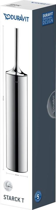 Productafbeelding Duravit Borstelset STARCK T vloerstaand chroom