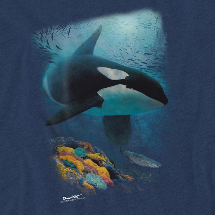 Produktbild Wildlife Salmon Hunter TShirt meliert (M)