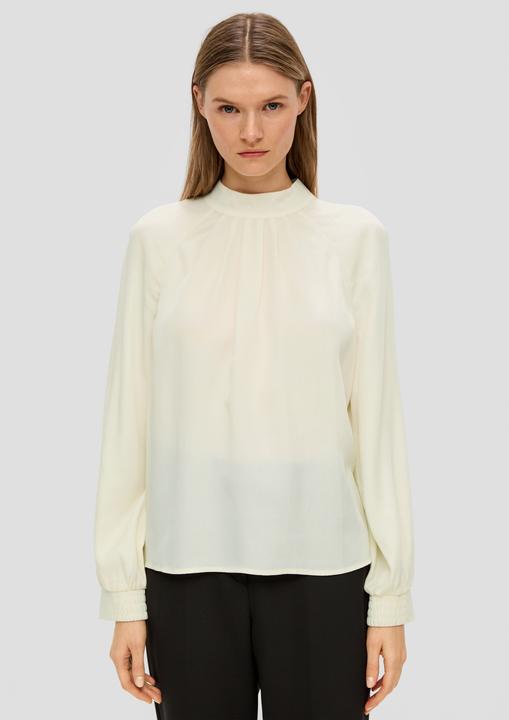 Immagine prodotto s.Oliver Bluse Hochgeschlossene Bluse aus Lyocell (44)