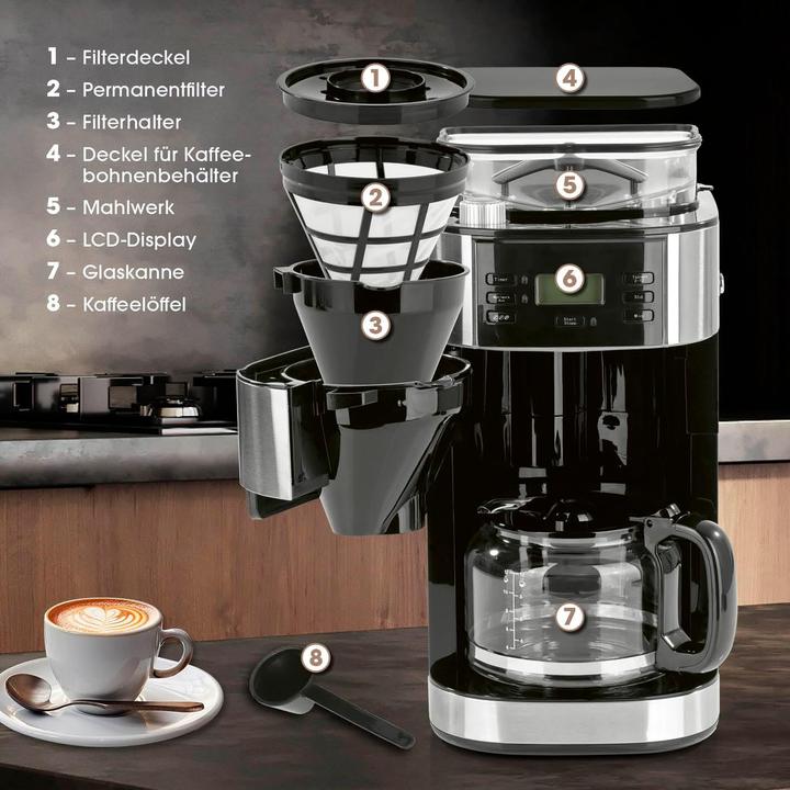 Actual product image Barista Kaffee & Technik Filter coffee maker, glass jug