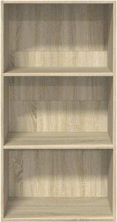 Actual product image VidaXL Bücherregal Regal Standregal Büroregal Aufbewahrungsregal Sonoma-Eiche (60 x 30 x 114 cm)