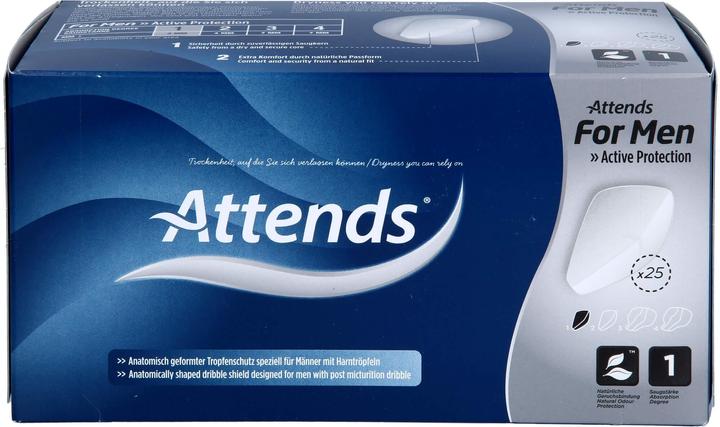 Actual product image Attends Man insert (25 x)