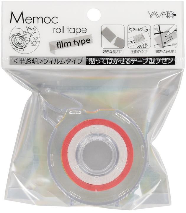 Actual product image Yamato MEMOC - Sticky note on a roll (7 mm x 10 m)