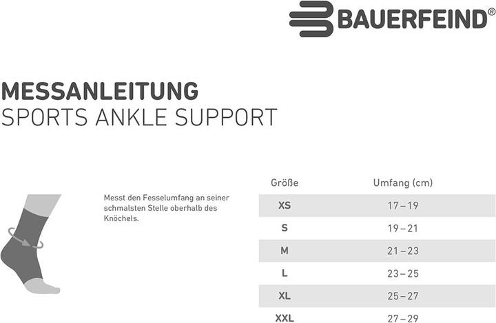 Actual product image Bauerfeind Sports Ankle Support (Right) (L)