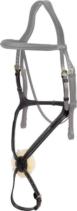 Dy'on Muserolle cheval tressée en forme de 8