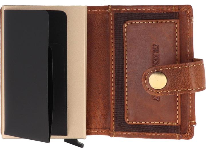 Actual product image Greenburry Vintage Geldbörse RFID Schutz Leder 7.5 cm