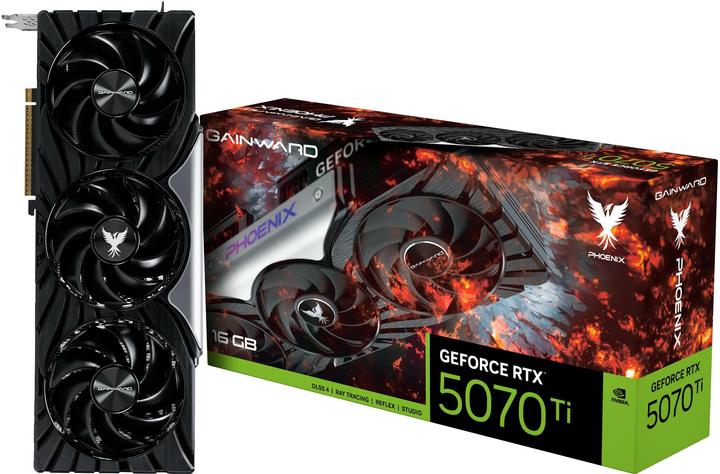 Produktbild Gainward RTX5070Ti Phoenix 16GB GDDR7 HDMI 3xDP (16 GB)