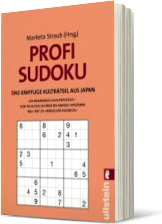 Produktbild Profi Sudoku (Deutsch, Marketa Straub, 2006)