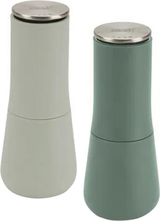 Joseph Joseph Macina sale e pepe Milltop Sage 2 pezzi, 16,9x7x7 cm (Sale, Pepe)