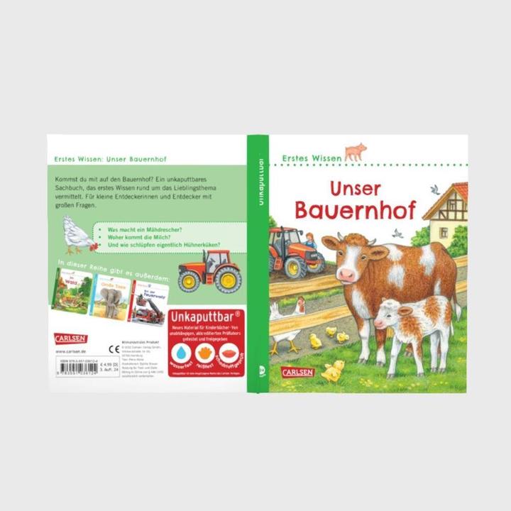 Productafbeelding Unkaputtbar: Erstes Wissen: Unser Bauernhof (Duits, Petra Klose, 2022)