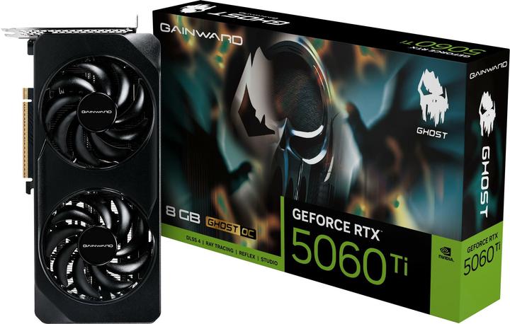 Actual product image Gainward VGA RTX5060TI 8GB Ghost OC (8 GB)