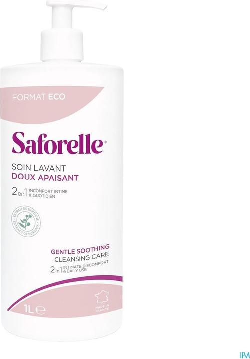 Immagine prodotto Saforelle Bardane detergente intimo e per il corpo (1000 ml, Lozione per il lavaggio intimo)