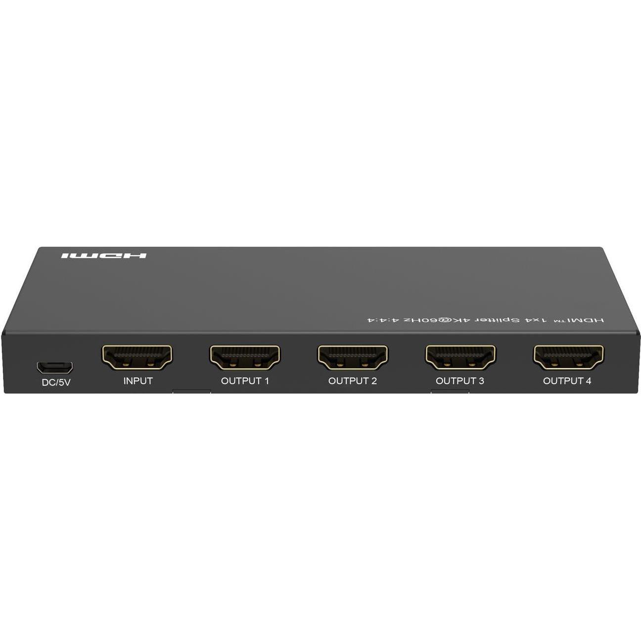 Thumbnail - MicroConnect 4K@60Hz HDMI Splitter 1x4, Switch Box