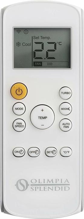Image du produit Olimpia Splendid Dolceclima Silent 12 HP WIFI (35 m², 12000 BTU/h)