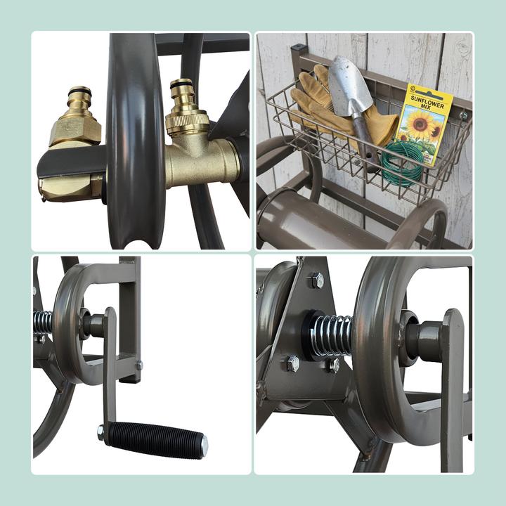 Actual product image Relaxdays hosereel