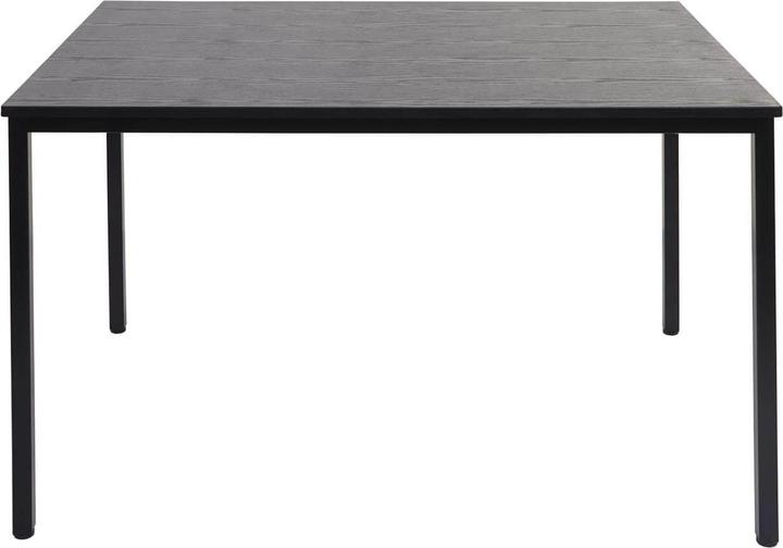 Produktbild Mendler Schreibtisch, Konferenztisch Bürotisch Seminartisch, 120x80cm MDF - schwarze Eiche-Optik (120 x 80 x 75 cm)