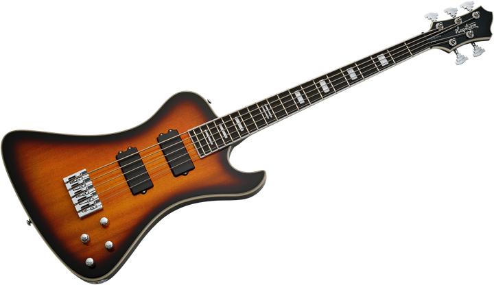 Produktbild Hagstrom E-Bass, Nekromant 5, Tobacco Sunburst (E-Gitarre, Mahagoni)