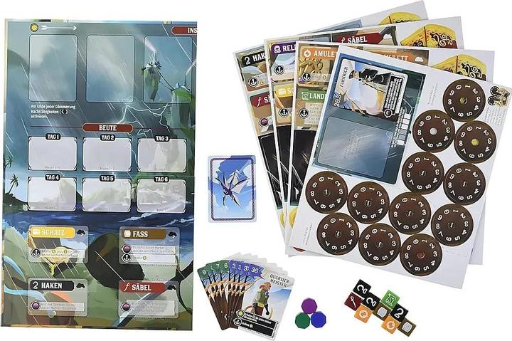 Actual product image Feuerland Libertalia: On the winds of Galecrest (German, 1 - 6 Players)