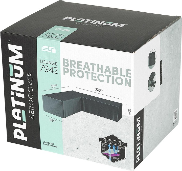 Actual product image AeroCover L-shape