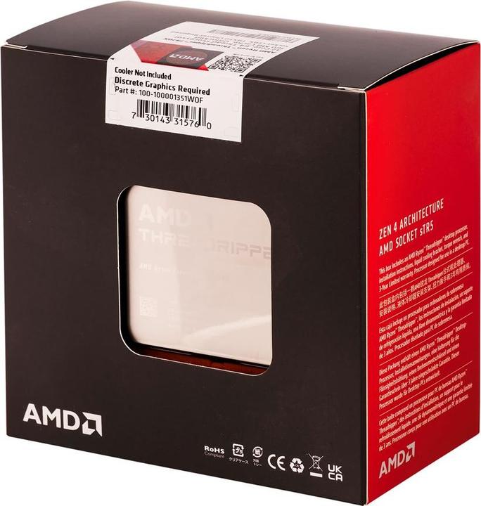 Actual product image AMD Ryzen Threadripper 7970X (sTR5, 4 GHz, 32 -Core)