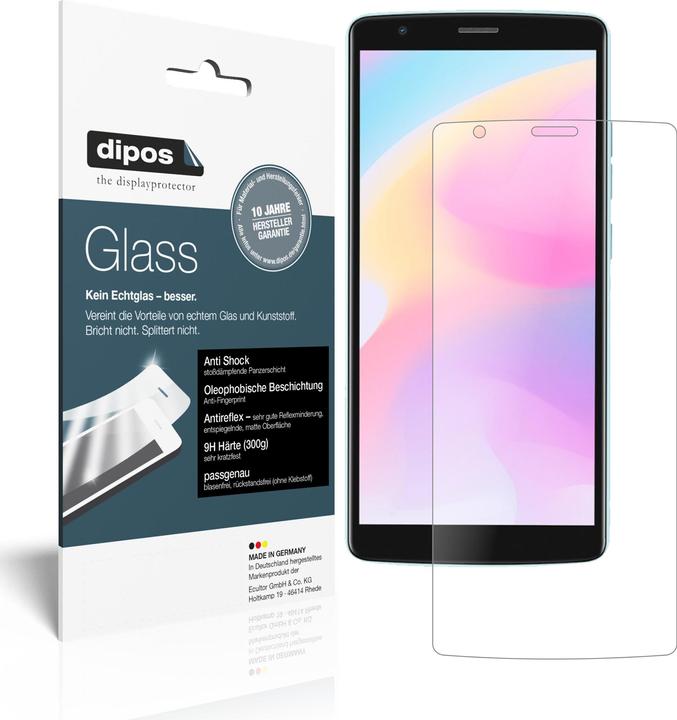 Dipos Pellicola Protettiva Cristallo Per IPhone 12 Pro Max (2 Pezzi) | Qualità HD E Trasparente | Made In Germany