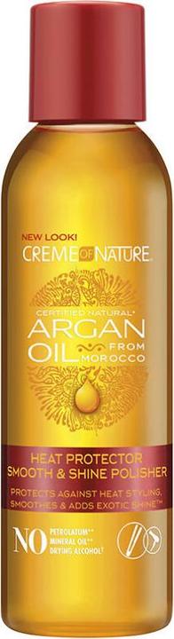 Immagine prodotto Creme of Nature Olio di Argan Difesa dal Calore Lucido e Lucentezza 118ml (Olio corpo, 118 ml)