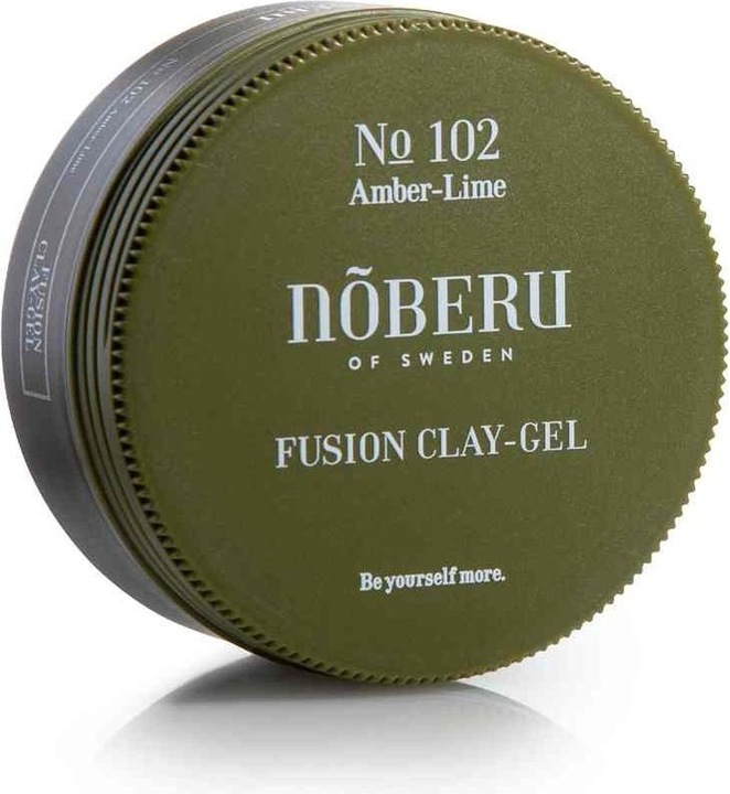 Produktbild Nõberu NOBERU Fusion Clay Gel - n°102 Amber Lime 80ml (Haarpomade, 80 ml)