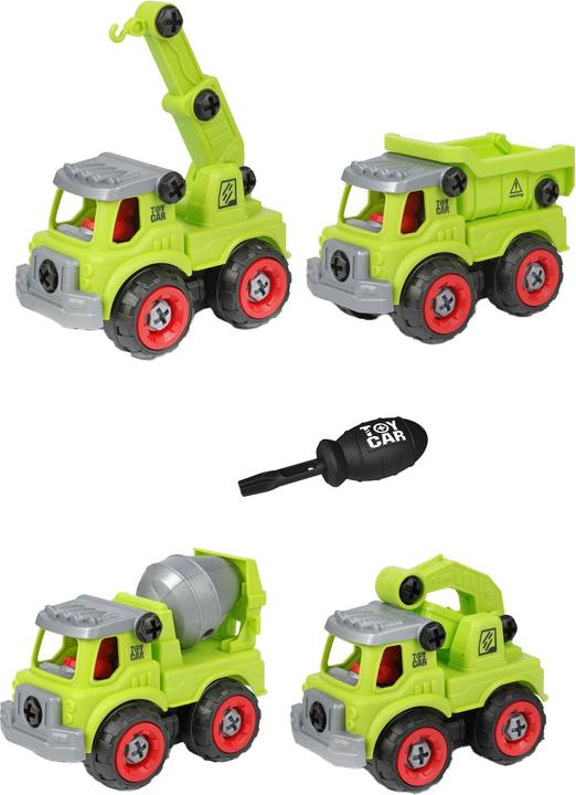 Image du produit Toi-Toys Cars & Camions Véhicules de chantier avec tournevis