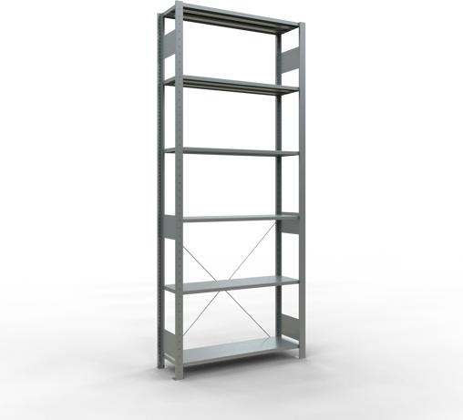 Actual product image Schulte Lagertechnik MULTIplus85 basic racking system with cross braces