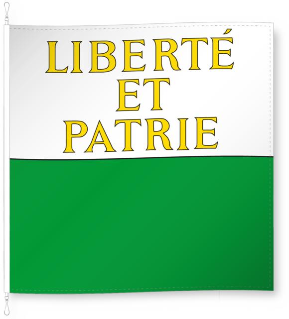 Image du produit Alpenfahnen Waadt (120 x 120 cm)