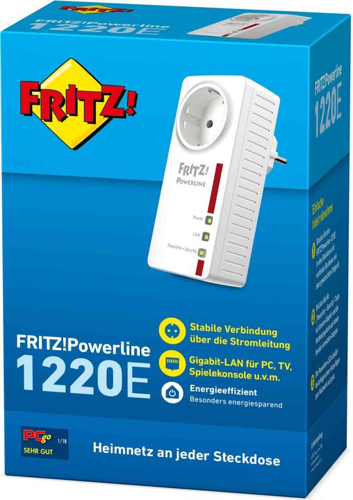 Productafbeelding FRITZ! Powerline 1220 (1200 Mbit/s)