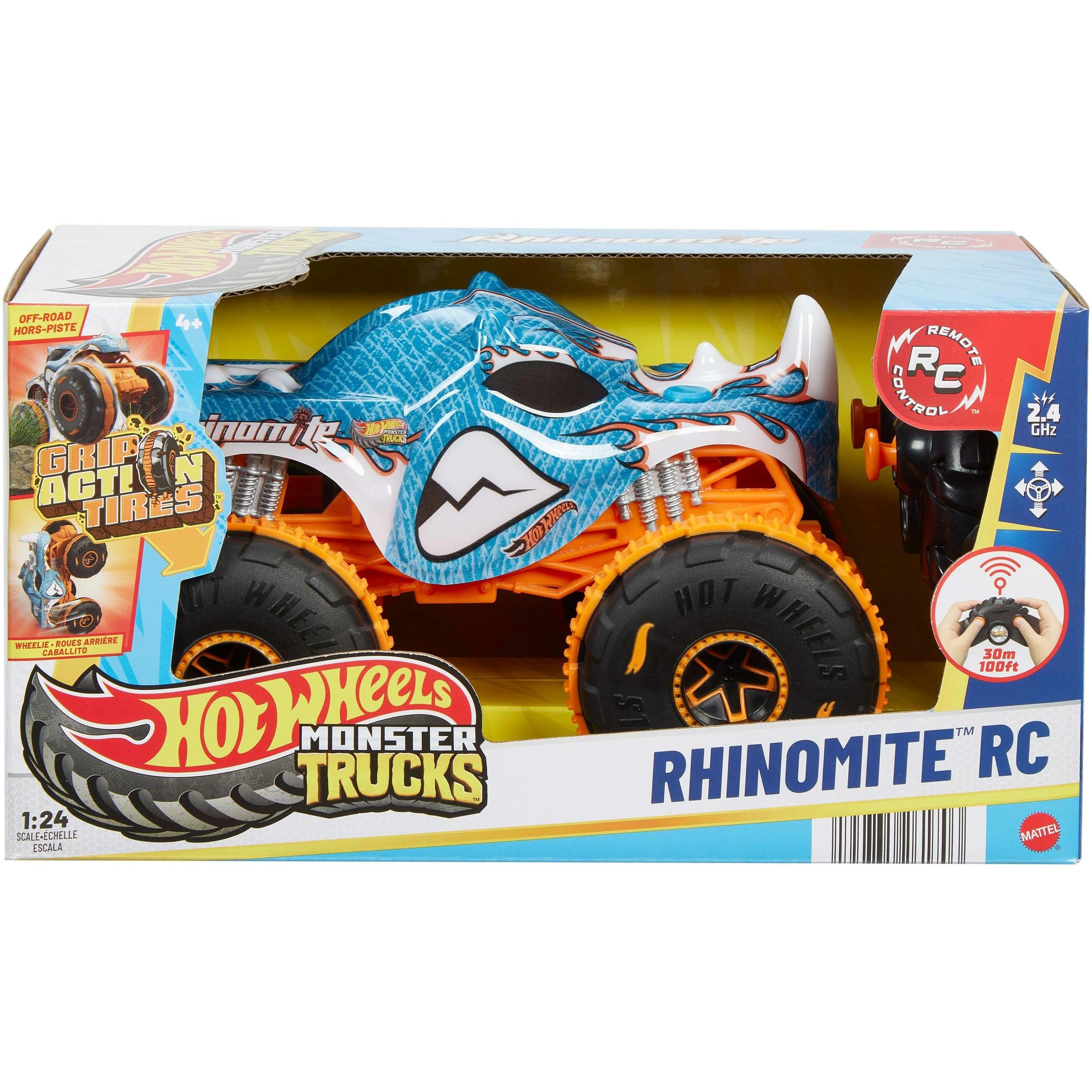 Hot Wheels Monster Trucks RC 1:24 Rhinomite